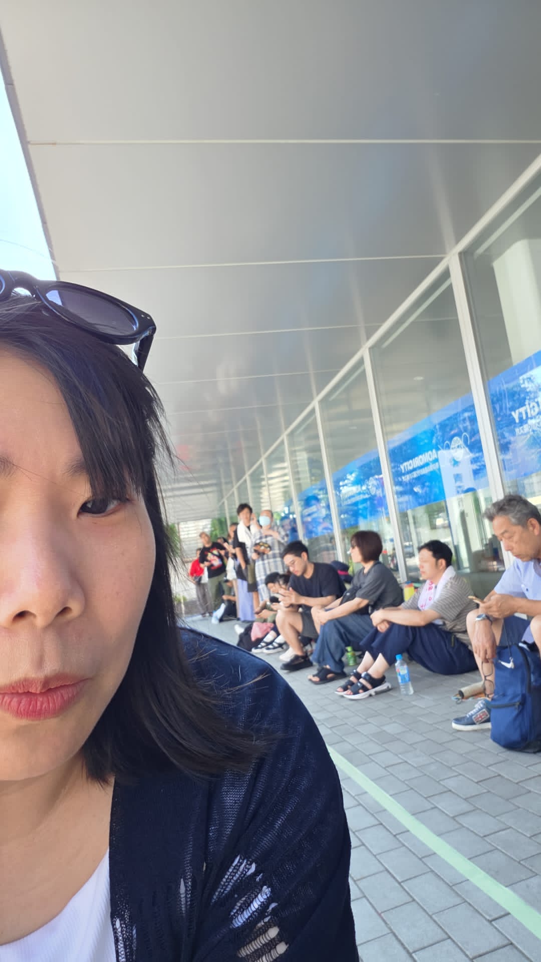 Getting ready for the Aomori Nebuta Festival